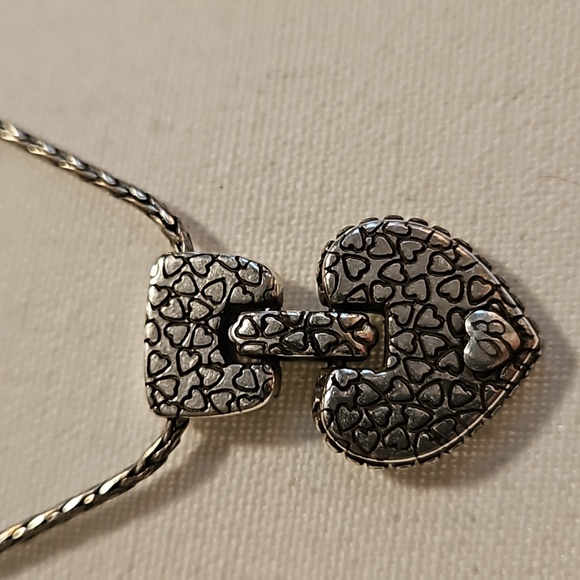 'RESERVED Julianna' Brighton Necklace | Heart | Reversible - Picture 11 of 17